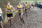 Mens under-17s 2018 British Inter Counties Cross Country Champs., Prestwold Hall, Loughborough. Photo: David T. Hewitson/Sports for All Pics